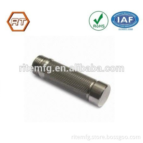 precision turned cnc lathe titanium parts